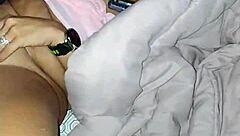 Fucking my wife’s tight ass as she toys her wet pussy.