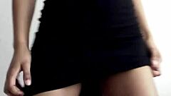 i tease you with my hot body fingering wet pussy on red