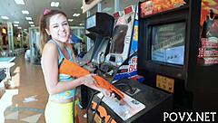 Zoe Foxx Competes In Hardcore Blowjob Game For Intense Orgasm