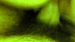 Riding Big White Cock in Intense Action