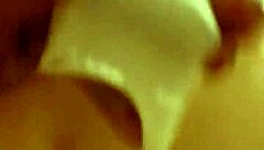 Riding Big White Cock in Intense Action