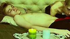 Friend Gets Intense Blowjob Resting