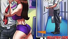 Fucking that hot rocker nerd stallion on the 20th floor