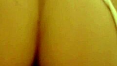 Riding Big White Cock in Intense Action