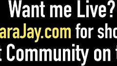 Trio of Lesbians at Holiday Party with Creampie