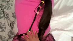 What A Red Spot On Her Panties! I Had To Inspect And Clean That Tight Mexican Pussy!