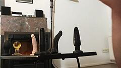 MILF Gasmic: Part 1 - Blonde MILF enjoys anal bondage and amateur anal play