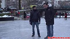 Dutch Hooker Gets Cumshot on Face in Holland Street