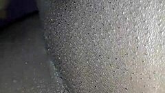 Chubby slut fingering her wet pussy