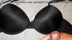 Came on my best friend’s new bra