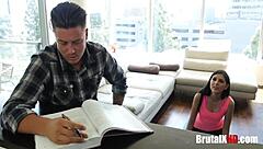 Teasing Stepbrother Costs Stepsisters Pussy Hole