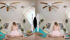 naughty america - katie kush's friend visits her dorm for a book but gets her trimmed pussy pierced and orgasms in pov.