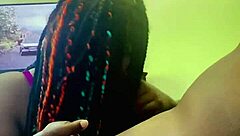 Big black cock in the mouth of Angel Marie