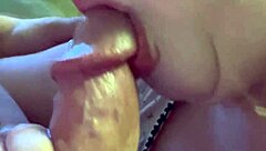 Blonde babe sucks big cock then assfucked.