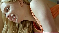 Sensual and horny blonde teen Kyler Quinn and Braylin Bailey lick and pleasure each other until orgasm