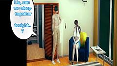 hentai 3d stepsister gets wild anal doggystyle pounding wow