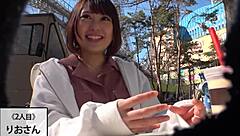 Full Japanese Amateur Blowjob and Creampie Scene Uncut