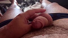 Big Cock Amateur Shows Off Monster Dick At Home