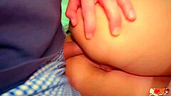 Bold stepmother teaches innocent emo girl doggystyle and assfucking in homemade video