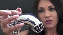 How long will you stay bound in chastity? It depends on your femdom obedience!