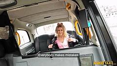 beautiful babe geishakyd rides and blows in fake taxi backseat
