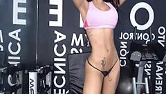 This hot Latina's workout is so dirty