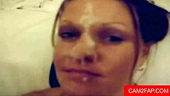 Amateur Facial Blowjob Cumshot Video