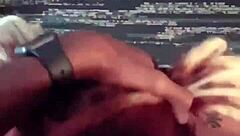 rough interracial deepthroat face fucking