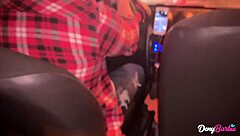 Big-titted Mature Gets Fucked in Car by Creepy Stranger