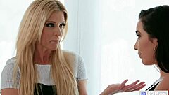 India Summer As Stepmom Enjoys Lesbian Sex With Karlee Grey And Kalina Ryu In Roleplay