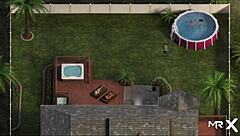 Treasureofnadia Hentai: Fucking Another's Wife on His Bed