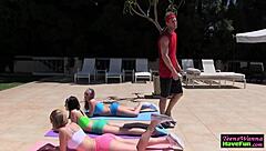 Teen got fucked and facialized