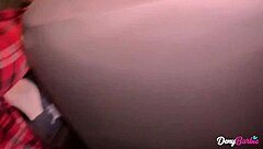Big-titted Mature Gets Fucked in Car by Creepy Stranger