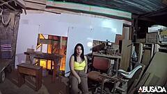 Natalia Prado shows huge ass love for cock.