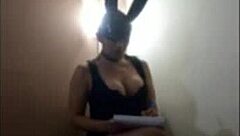 Alejita shows big tits and ass to milfs in Ecuador!