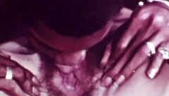 Vintage Interracial Taboo In London Lantern Scene