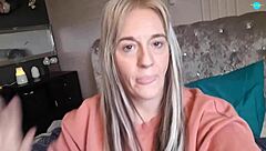 Watch me toy my wet pussy while watching porn?