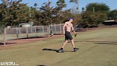 Hot Baseball Buddies Fuck After Practice