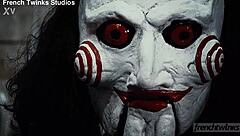 This french gay parody features a cute young twink