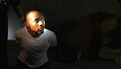 Female cops chase big black cock in public orgy