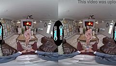 Small Tit Asian Lulu Chu Rides Big VR Dick Hard!