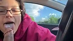 Who loves sloppy deepthroat from a latina whore while driving?