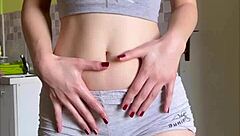 Maiskii's cute petite teen dildo fucks herself