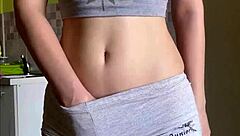 Maiskii's cute petite teen dildo fucks herself