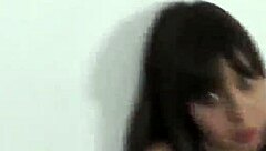 Brunette teen 18+ competes in hardcore blowjob contest with family