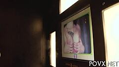 Teen sucks impressive cock in hardcore POV blowjob