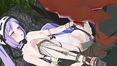 Cute girl in the forest 4k 60fps 3d hentai game uncensored ultra settings