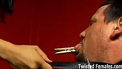 I dominate you with tight bondage and harsh spanking.