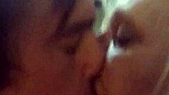 She deepthroats me, her tits bouncing in taboo blowjob