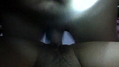 Me and my girlfriend share a quiet evening together.